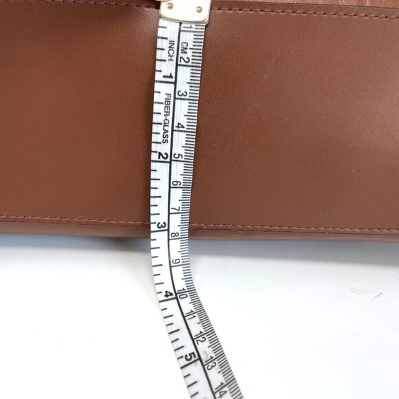 Mondani New York Brown Shoulder Bag, Synthetic Leather - Picture 8 of 16